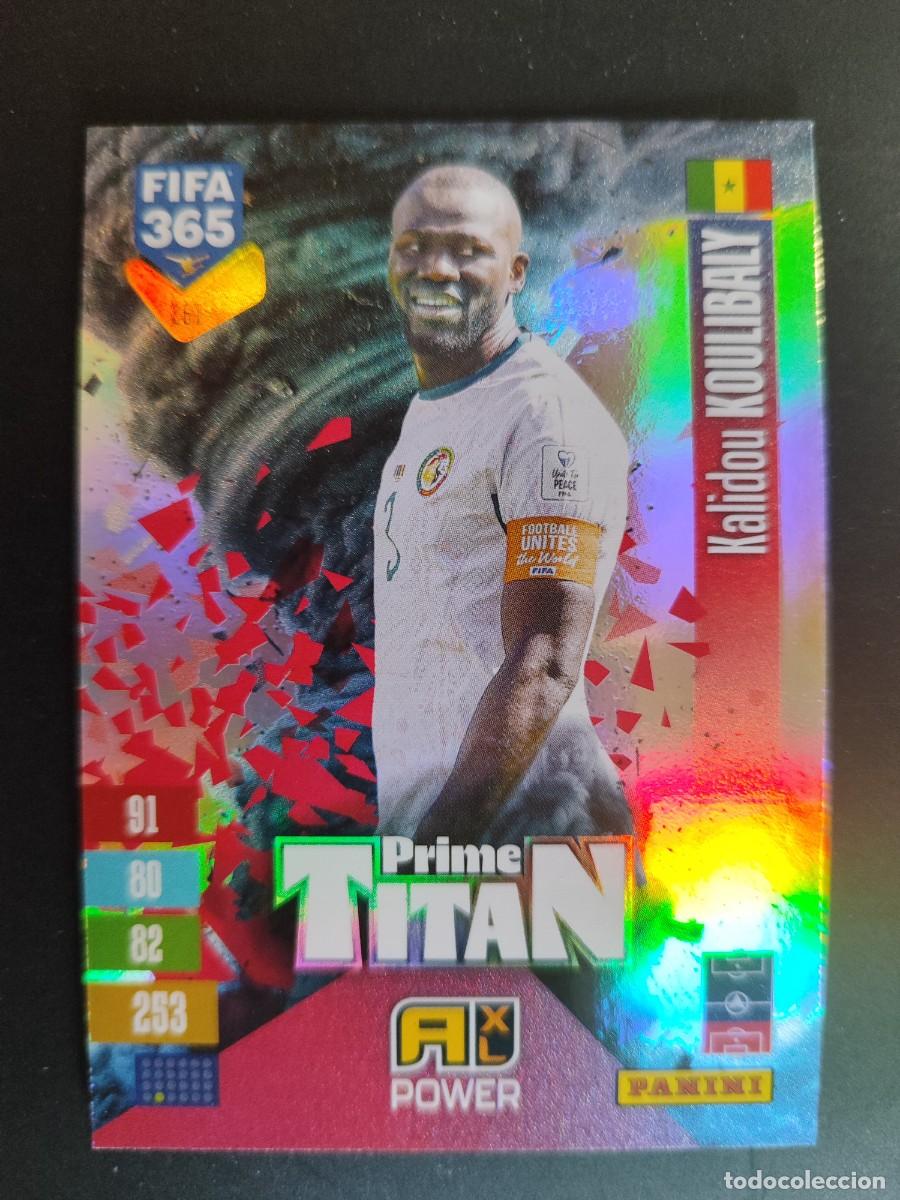 Cromos de f&uacute;tbol: ADRENALYN XL FIFA 365 2027 CARD TITAN KOULIBALY SENEGAL # 261 PANINI
