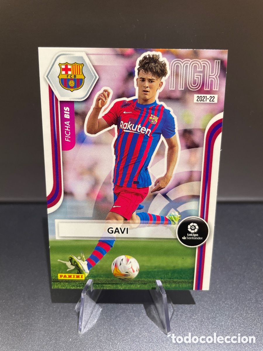 Cartes &agrave; collectionner de Football: Gavi 67BIS 67 BIS Rookie MGK 2021-22 Megacracks Panini FC Barcelona