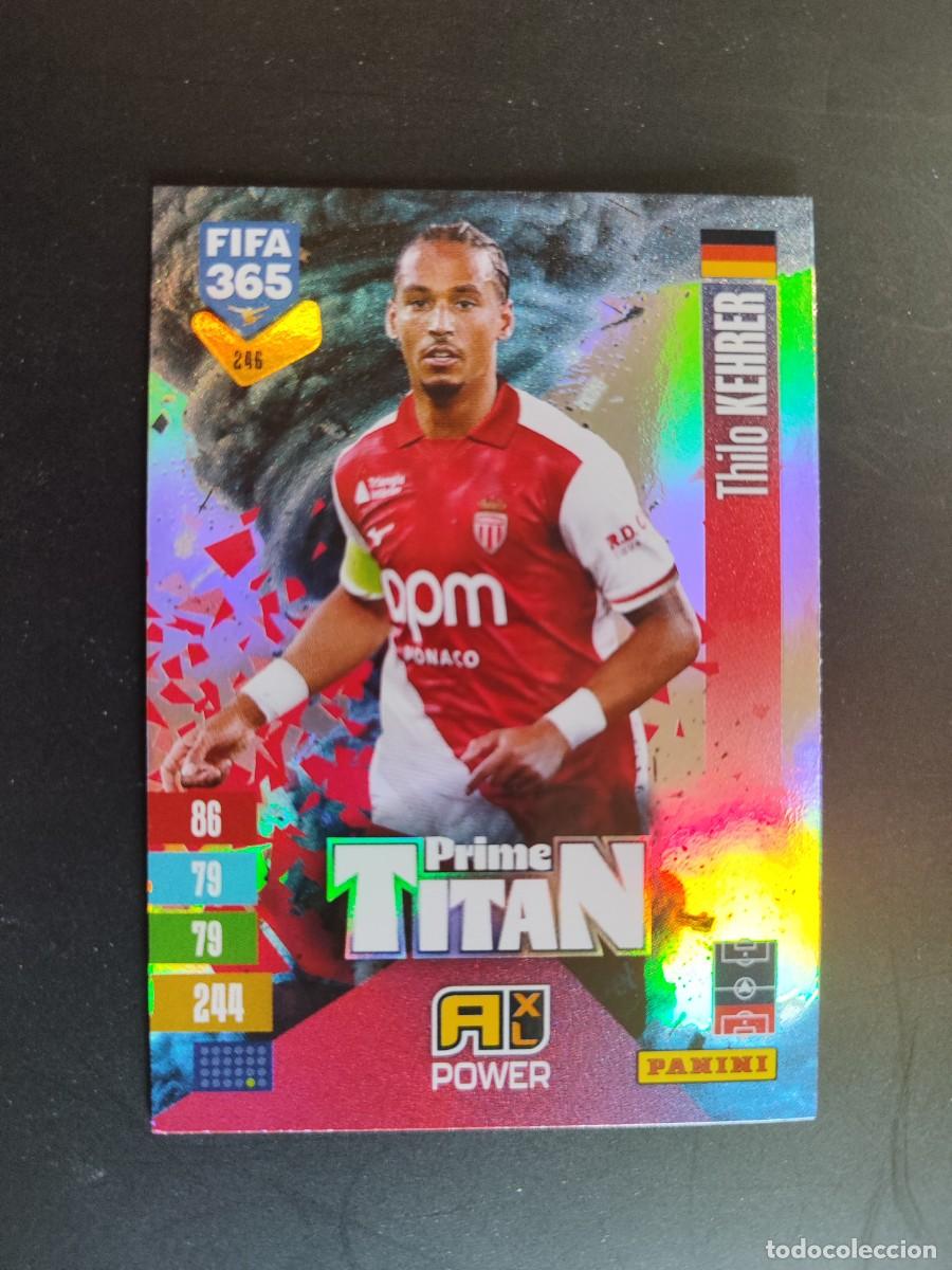Cromos de f&uacute;tbol: ADRENALYN XL FIFA 365 2027 CARD TITAN KEHRER MONACO # 246 PANINI