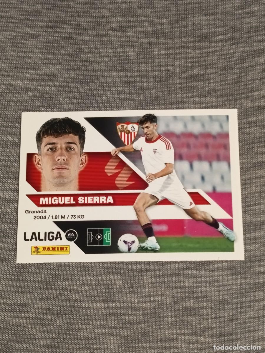 Cromos de f&uacute;tbol: Liga este 26 27 Panini MIGUEL SIERRA COLOCA N&deg;19 BIS SEVILLA nuevo