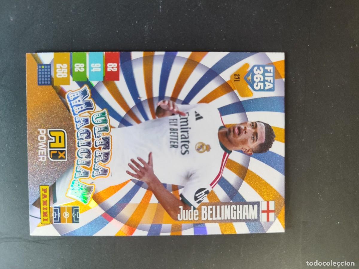 Cromos de f&uacute;tbol: ADRENALYN XL FIFA 365 2027 CARD ULTRA MAGICIAN BELLINGHAM REAL MADRID # 271 PANINI