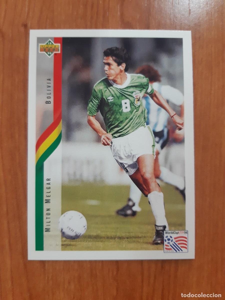 Cromos de f&uacute;tbol: N&deg;220 MILTON MELGAR BOLIVIA WORLD CUP USA 94 UPPER DECK 1994