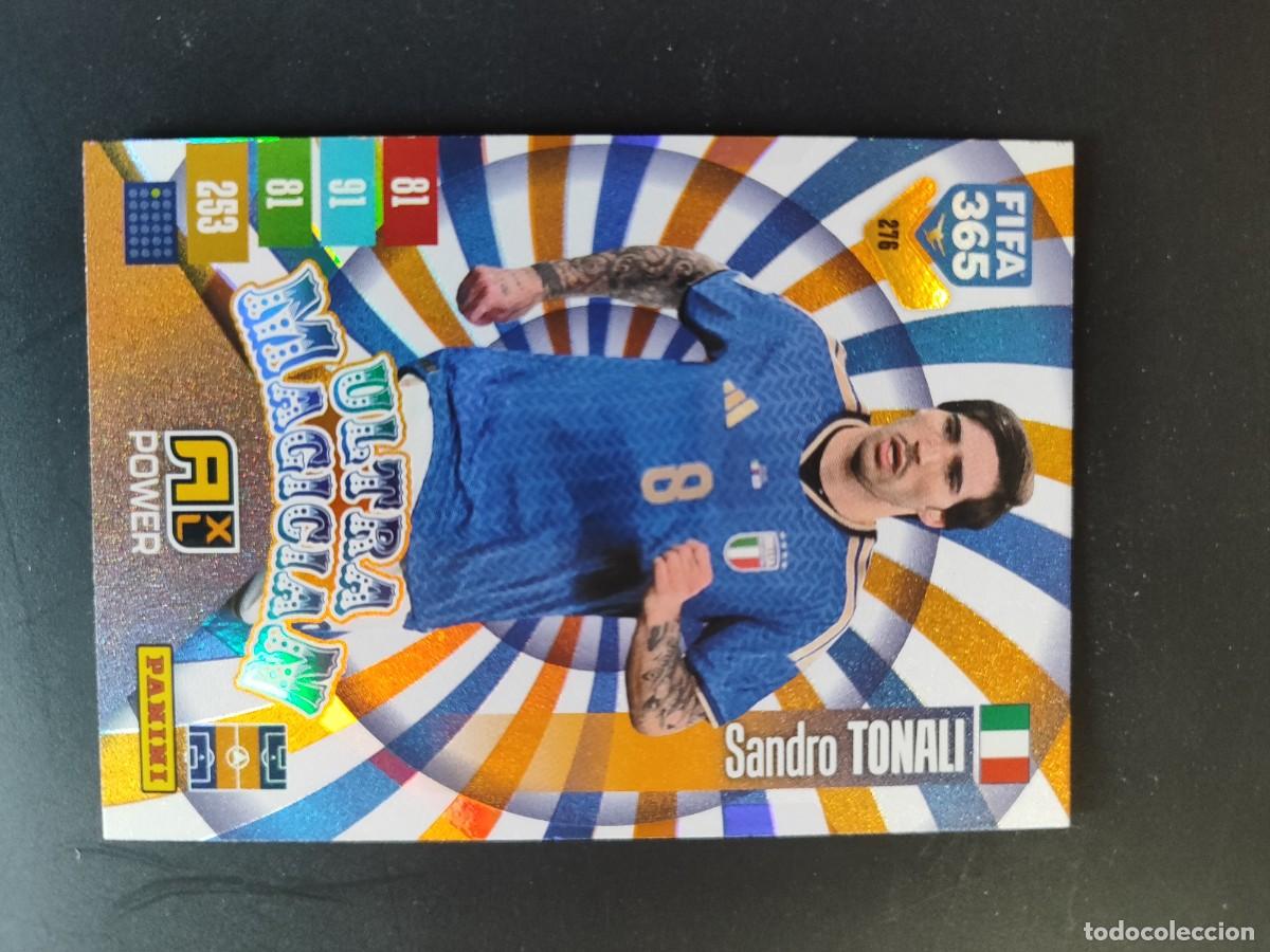 Cromos de f&uacute;tbol: ADRENALYN XL FIFA 365 2027 CARD ULTRA MAGICIAN TONALI ITALIA # 276 PANINI