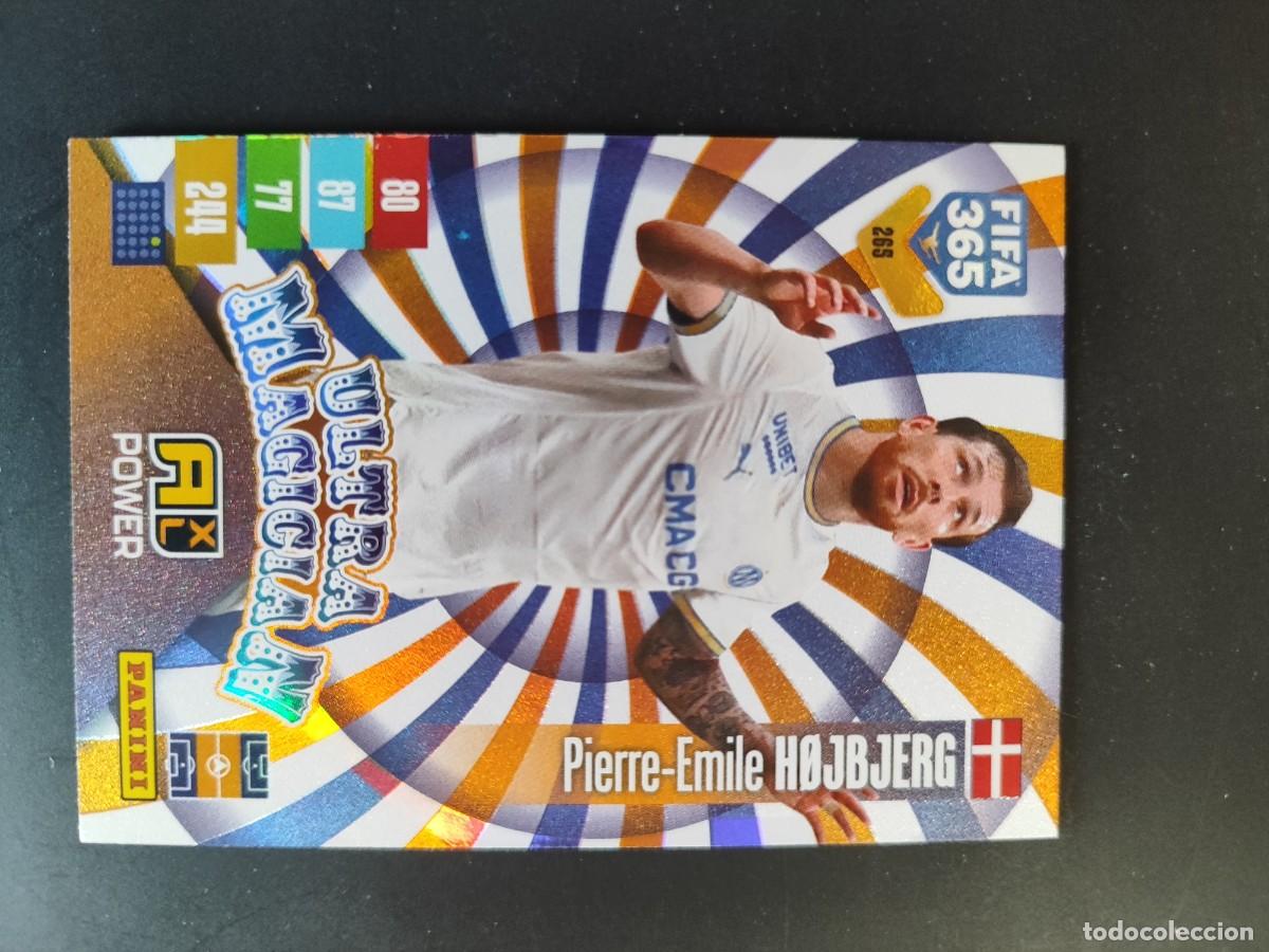 Cromos de f&uacute;tbol: ADRENALYN XL FIFA 365 2027 CARD ULTRA MAGICIAN HOJBJERG MARSELLA # 265 PANINI