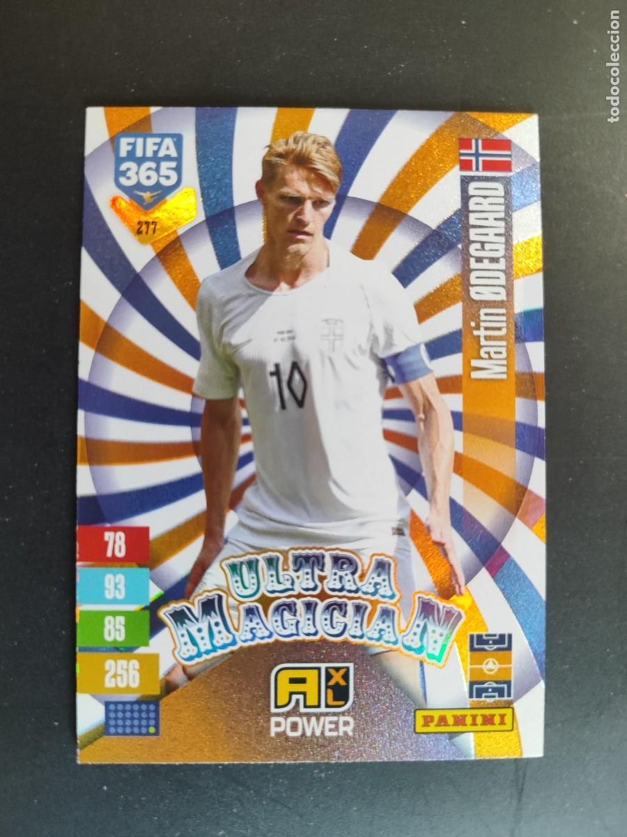 Figurine di Calcio: ADRENALYN XL FIFA 365 2027 CARD ULTRA MAGICIAN ODEGAARD NORUEGA # 277 PANINI