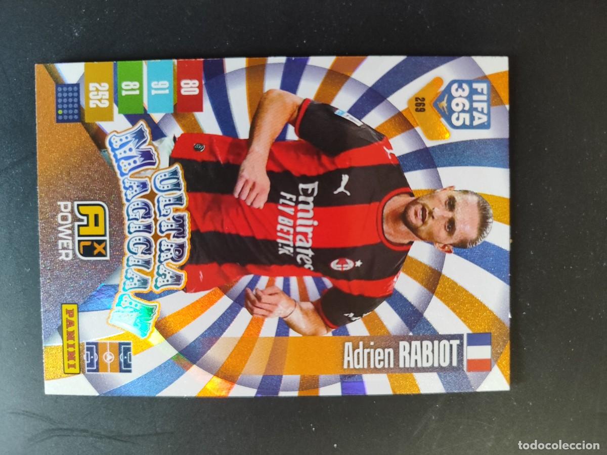 Cromos de f&uacute;tbol: ADRENALYN XL FIFA 365 2027 CARD ULTRA MAGICIAN RABIOT AC MILAN # 269 PANINI