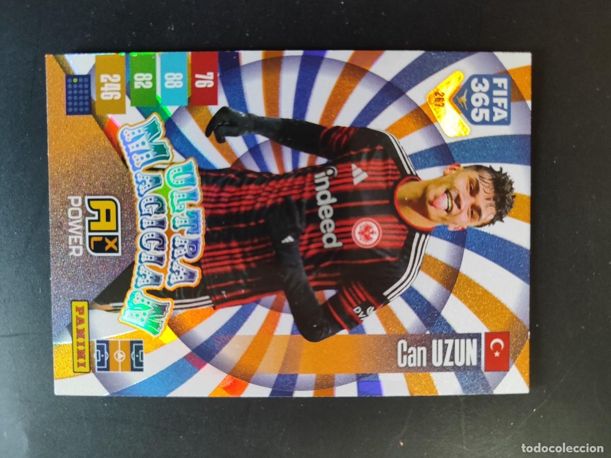Cromos de f&uacute;tbol: ADRENALYN XL FIFA 365 2027 CARD ULTRA MAGICIAN UZUN EINTRACH DE FRANKFURT # 267 PANINI