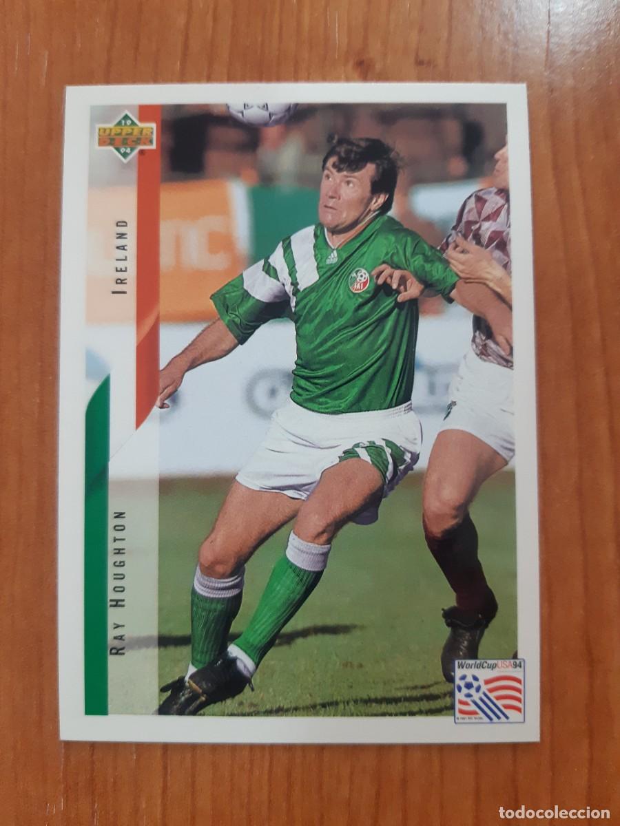 Fu&szlig;ball-Sticker: N&deg;205 RAY HOUGHTON IRLANDA WORLD CUP USA 94 UPPER DECK 1994