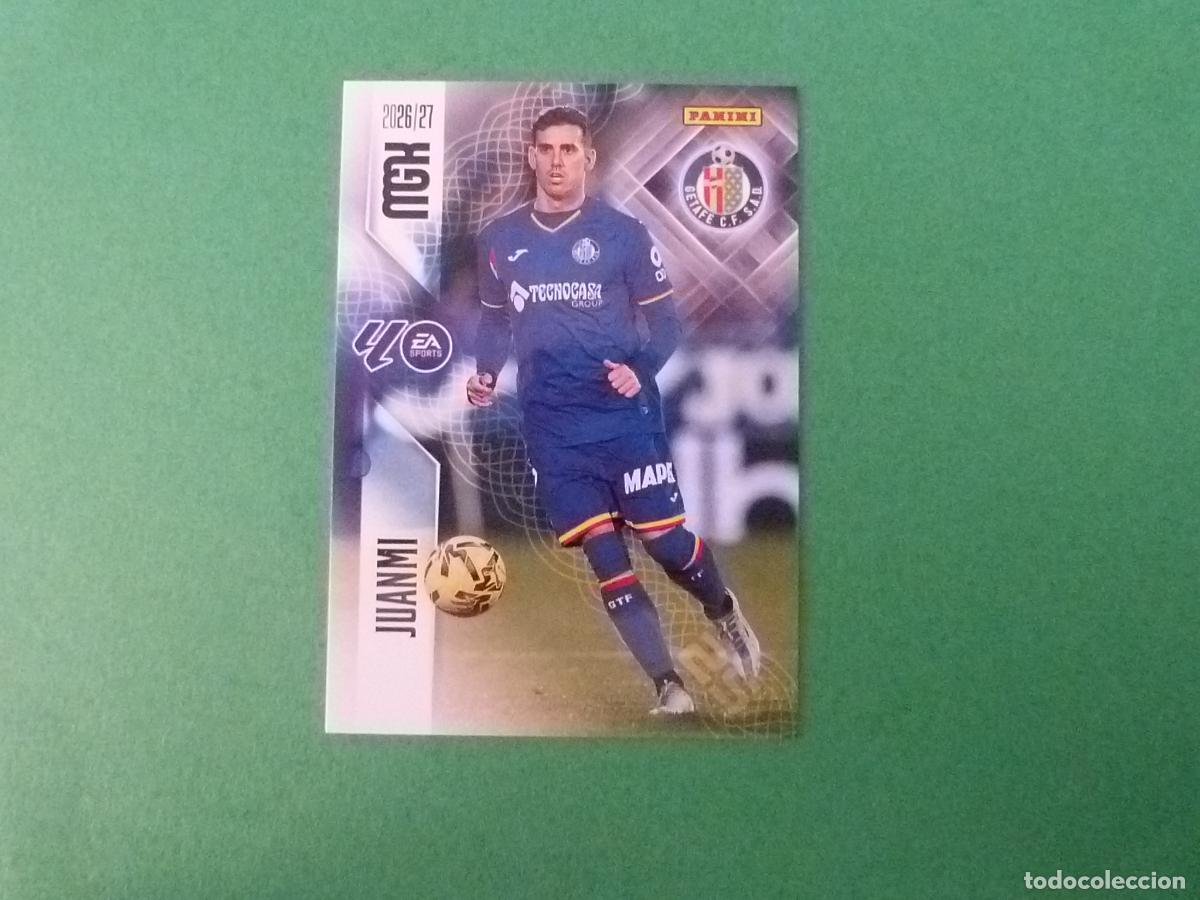 Figurine di Calcio: TRADING CARD FUTBOL JUANMI GETAFE C.F. N&ordm; 194 LIGA MEGACRACKS 2026-2027/26-27 PANINI