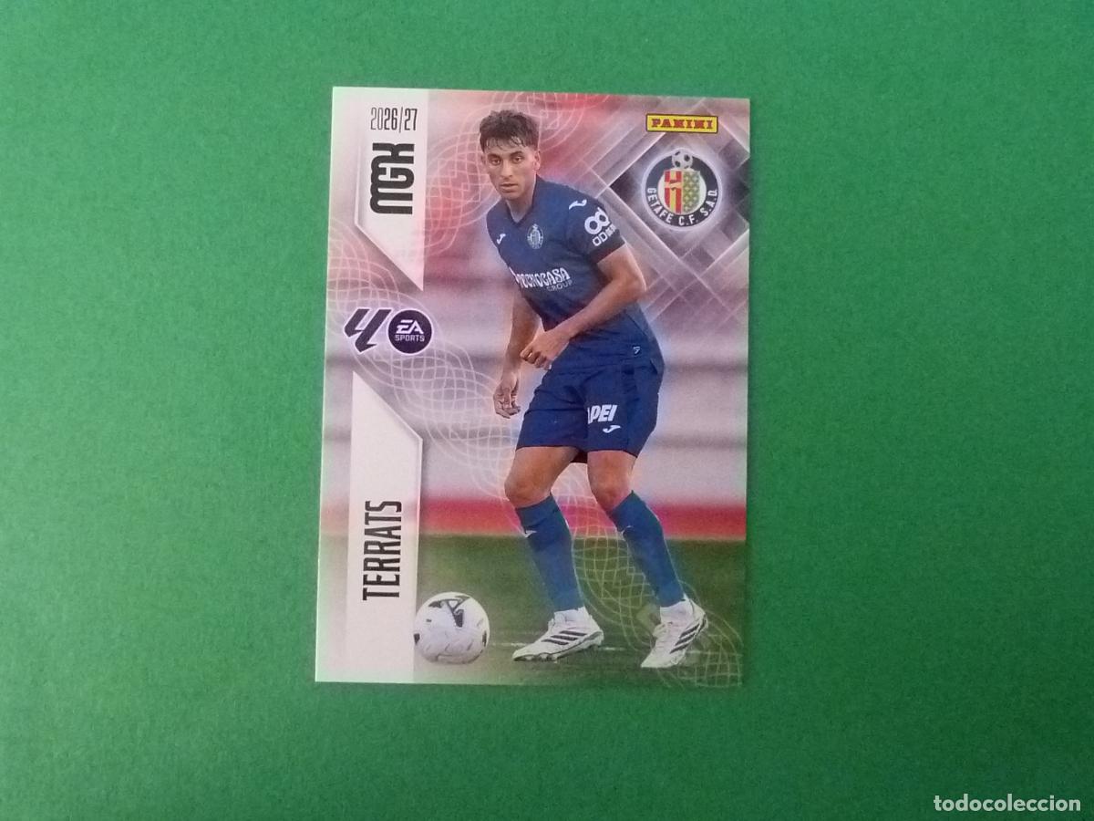 Figurine di Calcio: TRADING CARD FUTBOL TERRATS GETAFE C.F. N&ordm; 193 LIGA MEGACRACKS 2026-2027/26-27 PANINI
