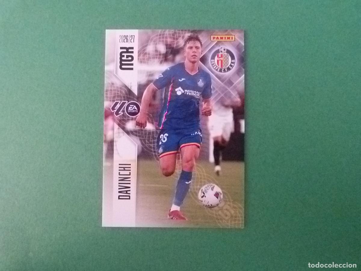 Figurine di Calcio: TRADING CARD FUTBOL DAVINCHI GETAFE C.F. N&ordm; 189 LIGA MEGACRACKS 2026-2027/26-27 PANINI