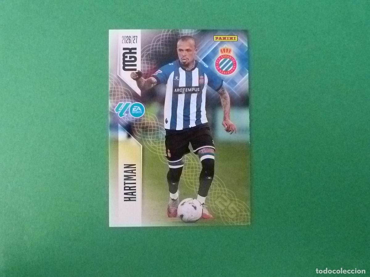 Figurine di Calcio: TRADING CARD FUTBOL HARTMAN R.C.D.ESPA&Ntilde;OL-ESPANYOL N&ordm; 171 LIGA MEGACRACKS 2026-2027/26-27