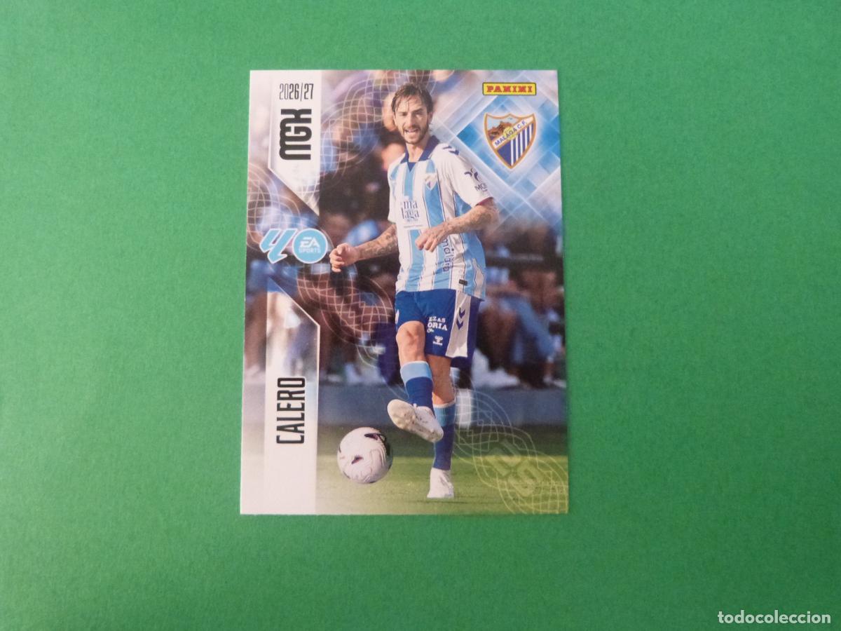Cromos de f&uacute;tbol: TRADING CARD FUTBOL CALERO MALAGA C.F. N&ordm; 240 LIGA MEGACRACKS 2026-2027/26-27