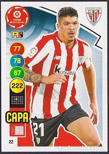 Cromos de f&uacute;tbol: 22 CAPA ATHLETIC DE BILBAO FICHAS ALBUM ADRENALYN XL 2020 2021 20 21 PANINI