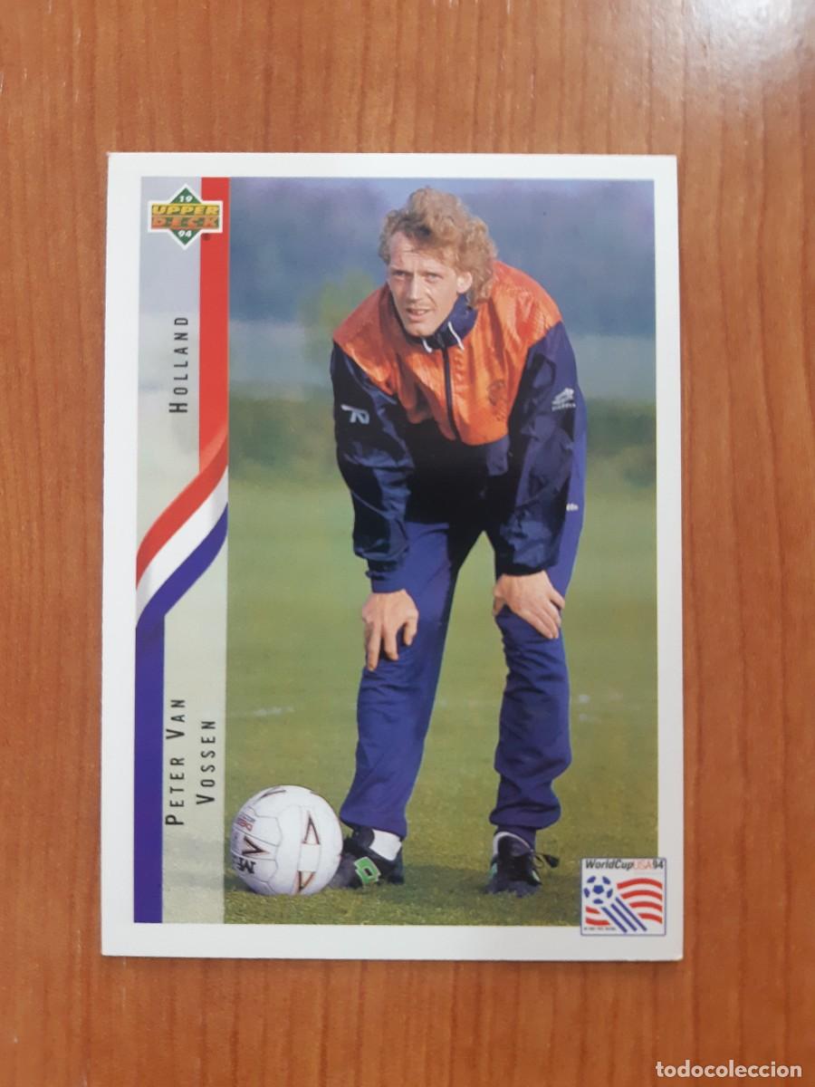 Cromos de f&uacute;tbol: N&deg;179 PETER VAN VOSSEN HOLLAND HOLANDA WORLD CUP USA 94 UPPER DECK 1994