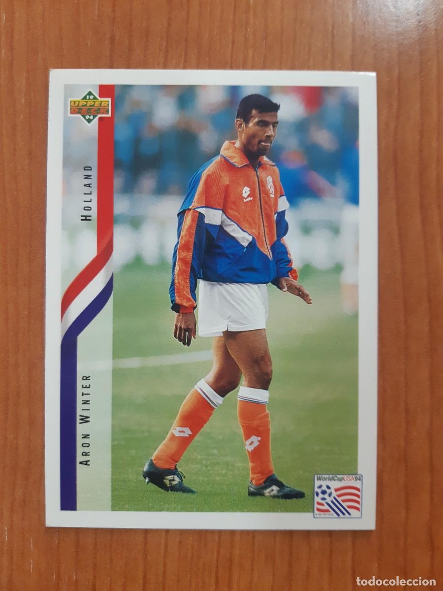 Cromos de f&uacute;tbol: N&deg;177 ARON WINTER HOLLAND HOLANDA WORLD CUP USA 94 UPPER DECK 1994