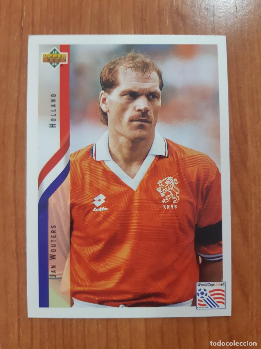 Cromos de f&uacute;tbol: N&deg;170 JAN WOUTERS HOLLAND HOLANDA WORLD CUP USA 94 UPPER DECK 1994