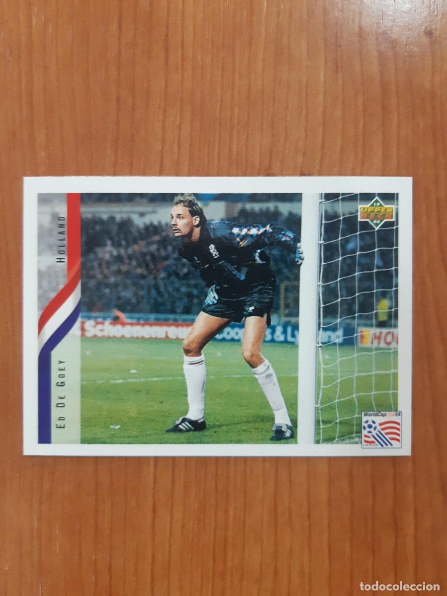 Cromos de f&uacute;tbol: N&deg;166 ED DE GOEY HOLLAND HOLANDA WORLD CUP USA 94 UPPER DECK 1994