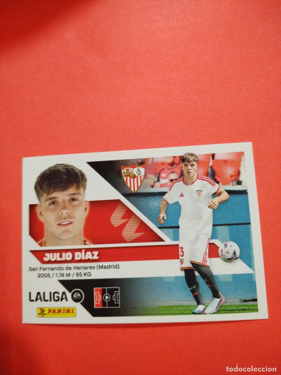 Cromos de f&uacute;tbol: ESTE 2026 2027 COLOCA 8 BIS JULIO DIAZ