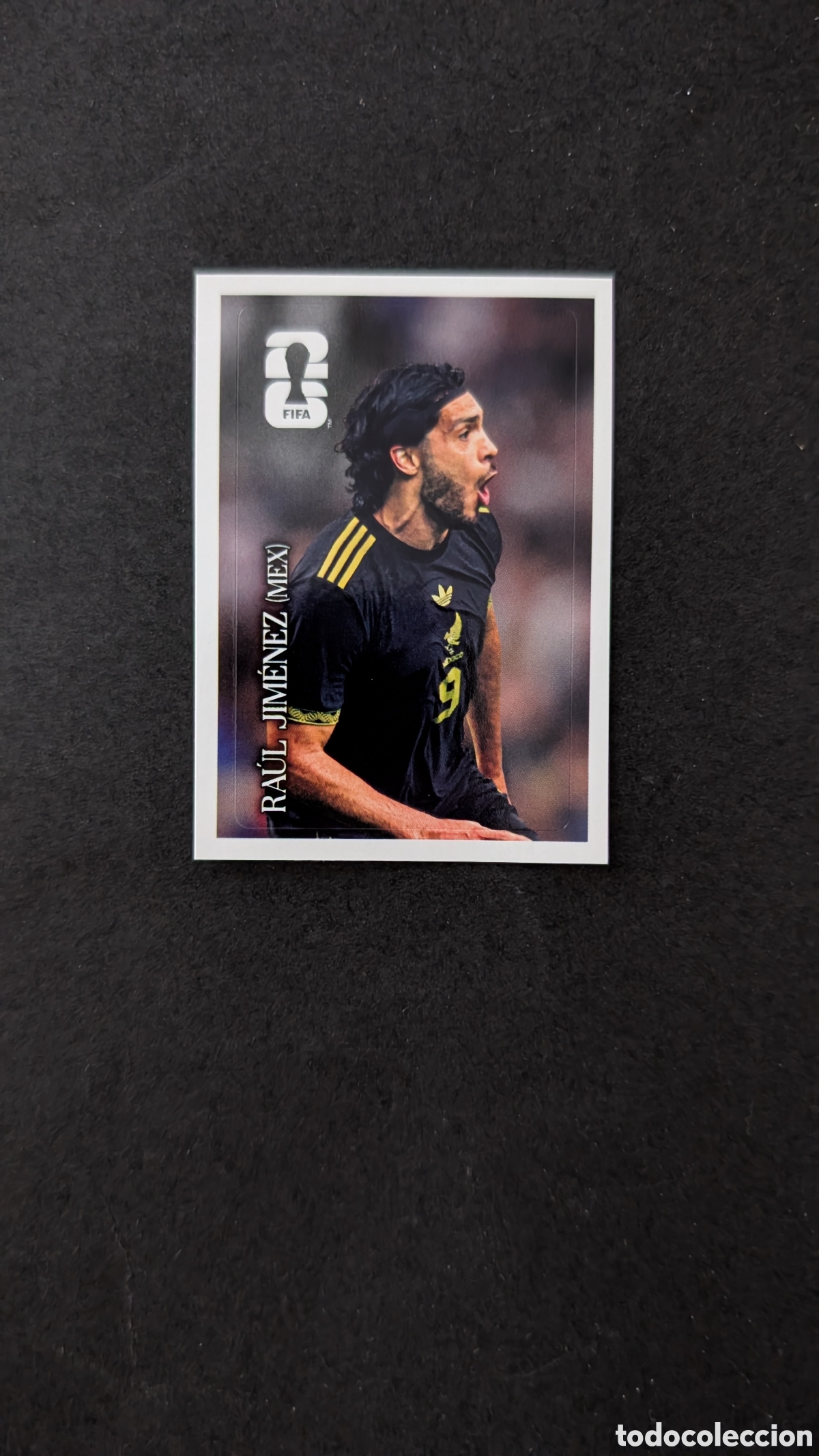 Cromos de f&uacute;tbol: RAUL JIMENEZ MEXICO 8 COCA COLA WORLD CUP MUNDIAL 2026 26 PANINI NUNCA PEGADO