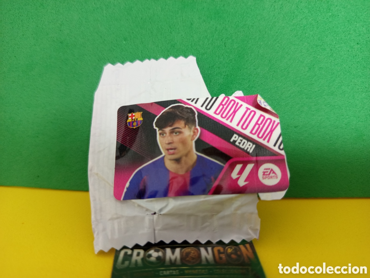 Football Stickers: ❇️ CROMO ⚽ CHICLE PEDRI BARCELONA BOX TO BOX LIGA 2026 2027 26 27 PANINI ❇️