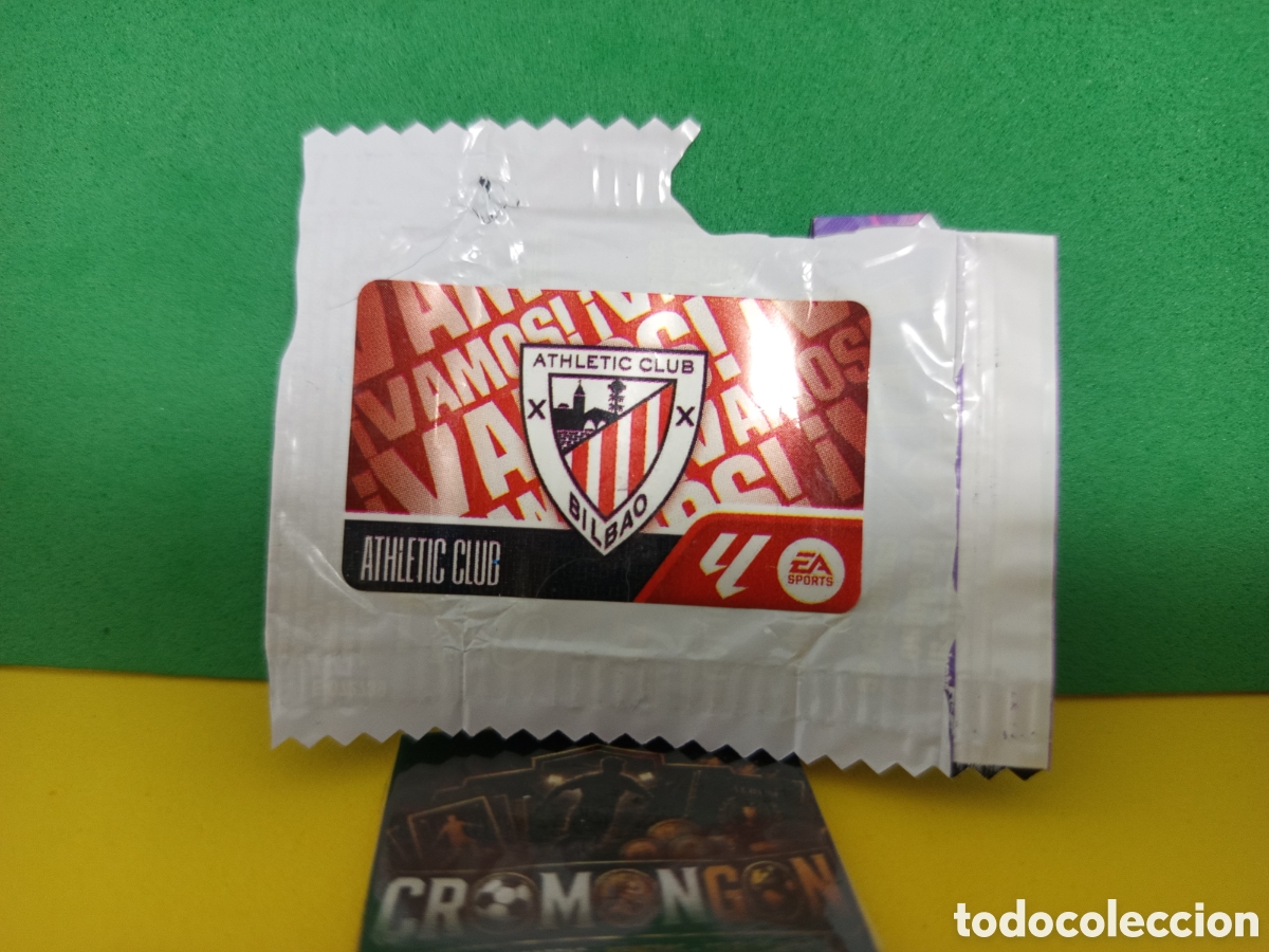 Football Stickers: ❇️ CROMO ⚽ CHICLE ESCUDO ATHLETIC DE BILBAO VAMOS LIGA 2026 2027 26 27 PANINI ❇️