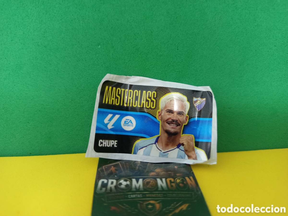 Football Stickers: ❇️ CROMO ⚽ CHICLE CHUPE M&Aacute;LAGA MASTERCLASS LIGA 2026 2027 26 27 PANINI ❇️