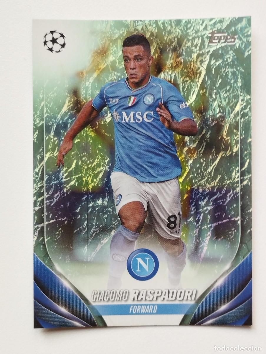 Cartes &agrave; collectionner de Football: Cromo Card Topps UEFA Champion League 24 2024 - Jade - GIACOMO RASPADORI 149 LAZIO