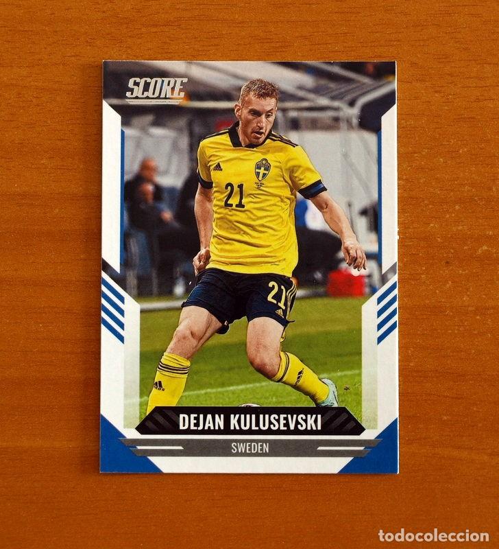 Cartes &agrave; collectionner de Football: Sweden-Suecia -N&ordm; 5 Dejan Kulusevski -SCORE SOCCER Panini FIFA-Mundial Qatar- 2021-2022-21-22