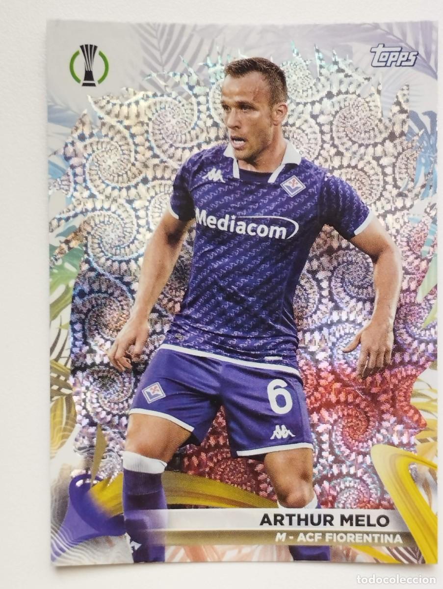 Cartes &agrave; collectionner de Football: CROMO CARD TOPPS CARNAVAL CHAMPIONS LEAGUE 2023 2024 23 24 ARTHUR MELO 54 FIORENTINA