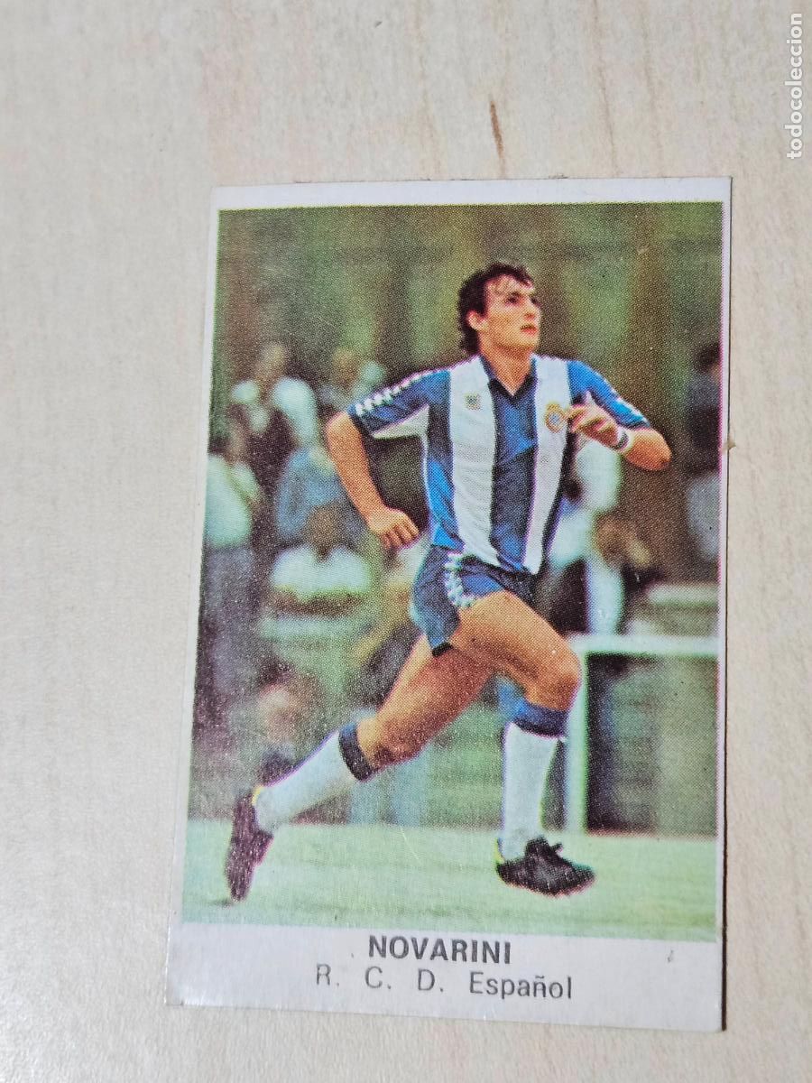 Cromos de f&uacute;tbol: CROMO FICHAJE N&ordm; 5 NOVARINI ESPA&Ntilde;OL DEL ALBUM CROMOS CANO LIGA FUTBOL 83 84 FUTBOL 84 RECUPERADO