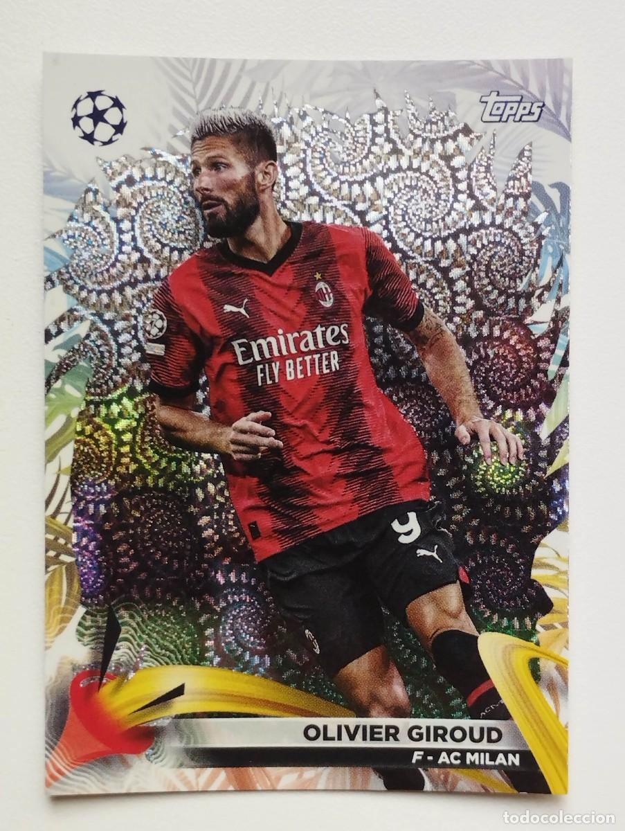 Cartes &agrave; collectionner de Football: CROMO CARD TOPPS CARNAVAL CHAMPIONS LEAGUE 2023 2024 23 24 OLIVIER GIROUD 6 MILAN