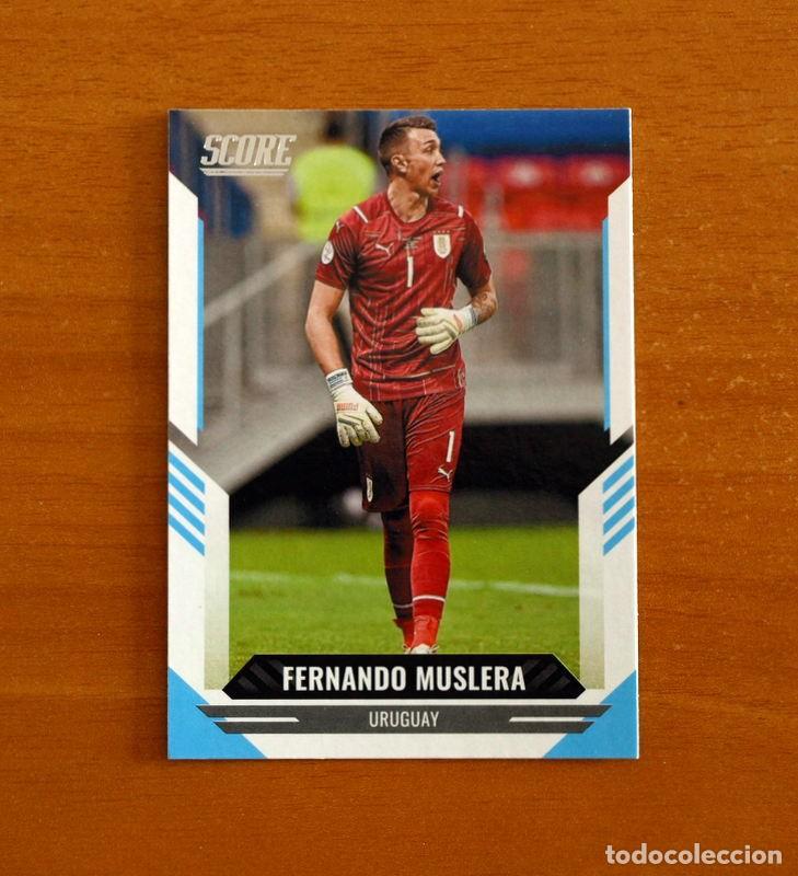 Cromos de f&uacute;tbol: Uruguay -N&ordm; 25 Fernando Muslera -SCORE SOCCER Panini FIFA-Mundial Qatar- 2021-2022-21-22