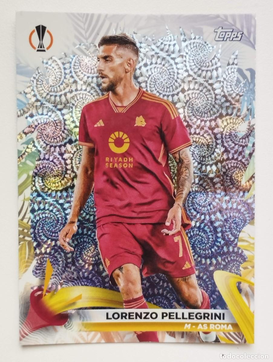 Football Stickers: CROMO CARD TOPPS CARNAVAL CHAMPIONS LEAGUE 2023 2024 23 24 LORENZO PELLEGRINI 2 ROMA