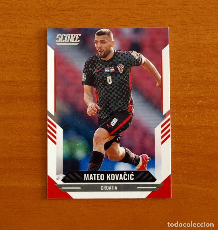 Cromos de f&uacute;tbol: Croatia-Croacia -N&ordm; 37 Mateo Kovacic -SCORE SOCCER Panini FIFA-Mundial Qatar- 2021-2022-21-22