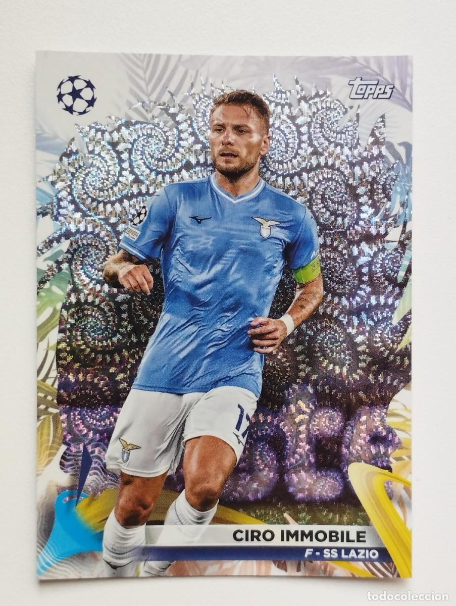 Football Stickers: CROMO CARD TOPPS CARNAVAL CHAMPIONS LEAGUE 2023 2024 23 24 CIRO IMMOBILE 99 LAZIO