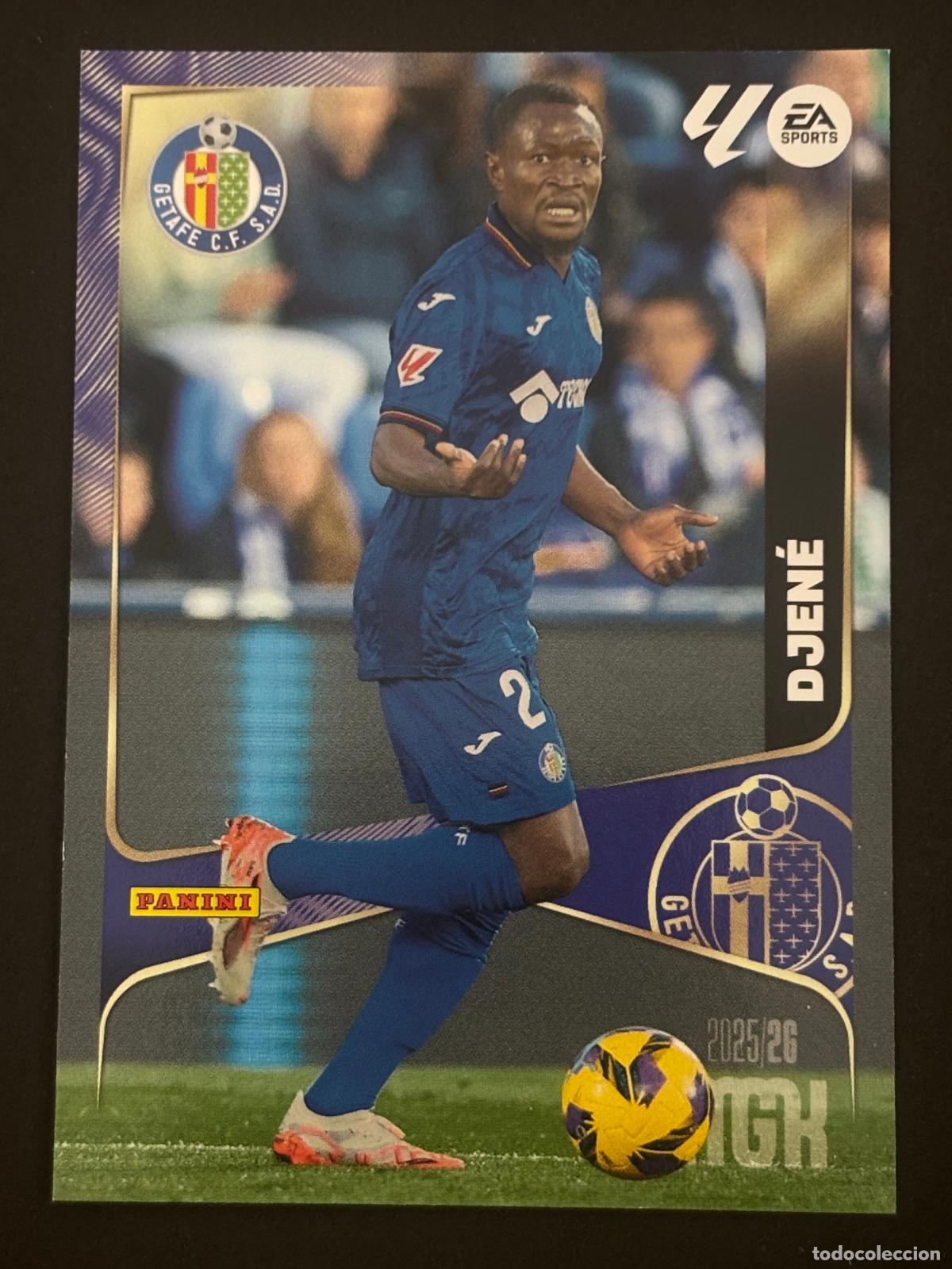 Football Stickers: 169 DJEN&Eacute; GETAFE MEGACRACKS MGK 25-26 2025-2026 PANINI LIGA