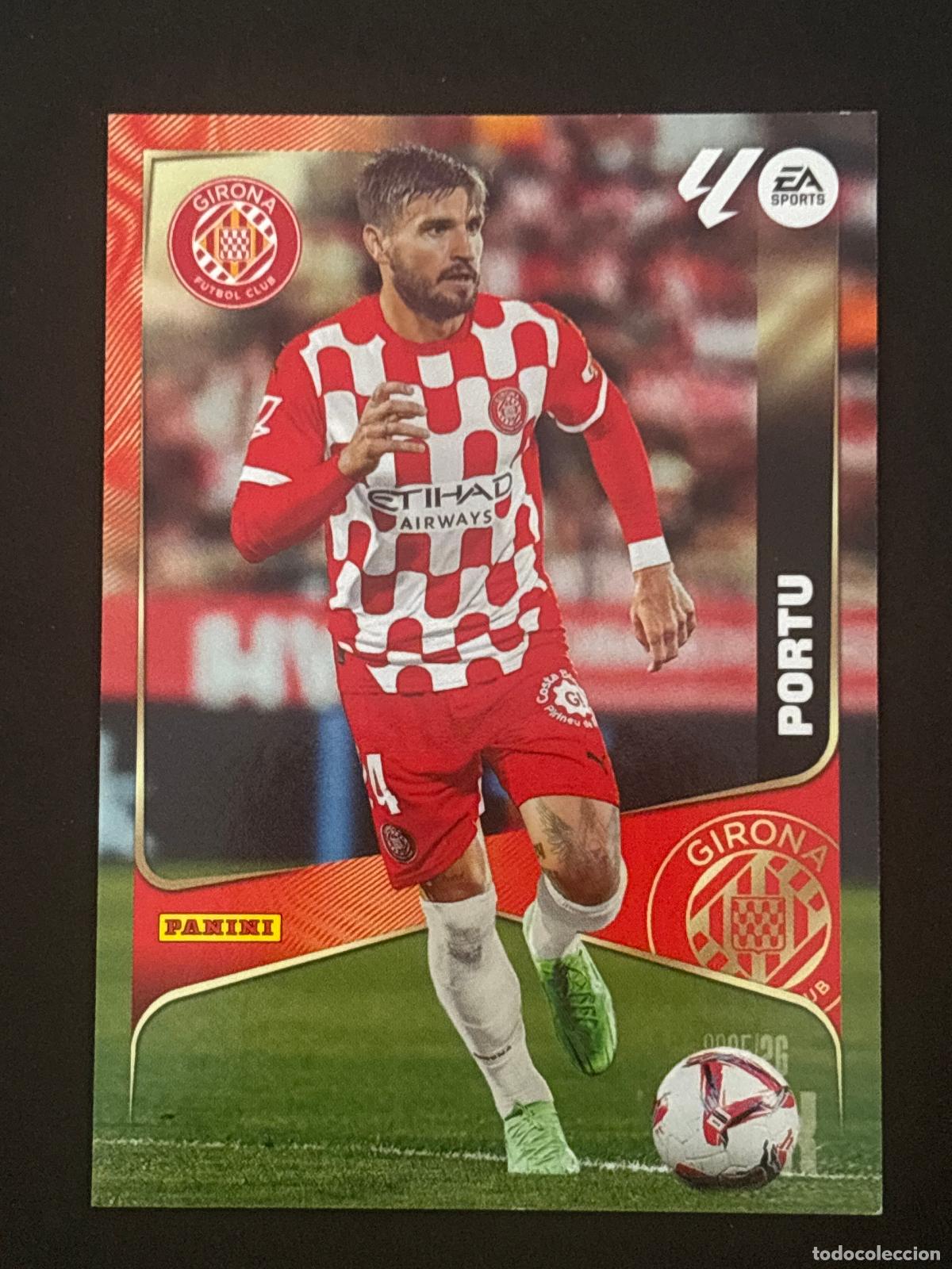 Football Stickers: 197 PORTU GIRONA MEGACRACKS MGK 25-26 2025-2026 PANINI LIGA