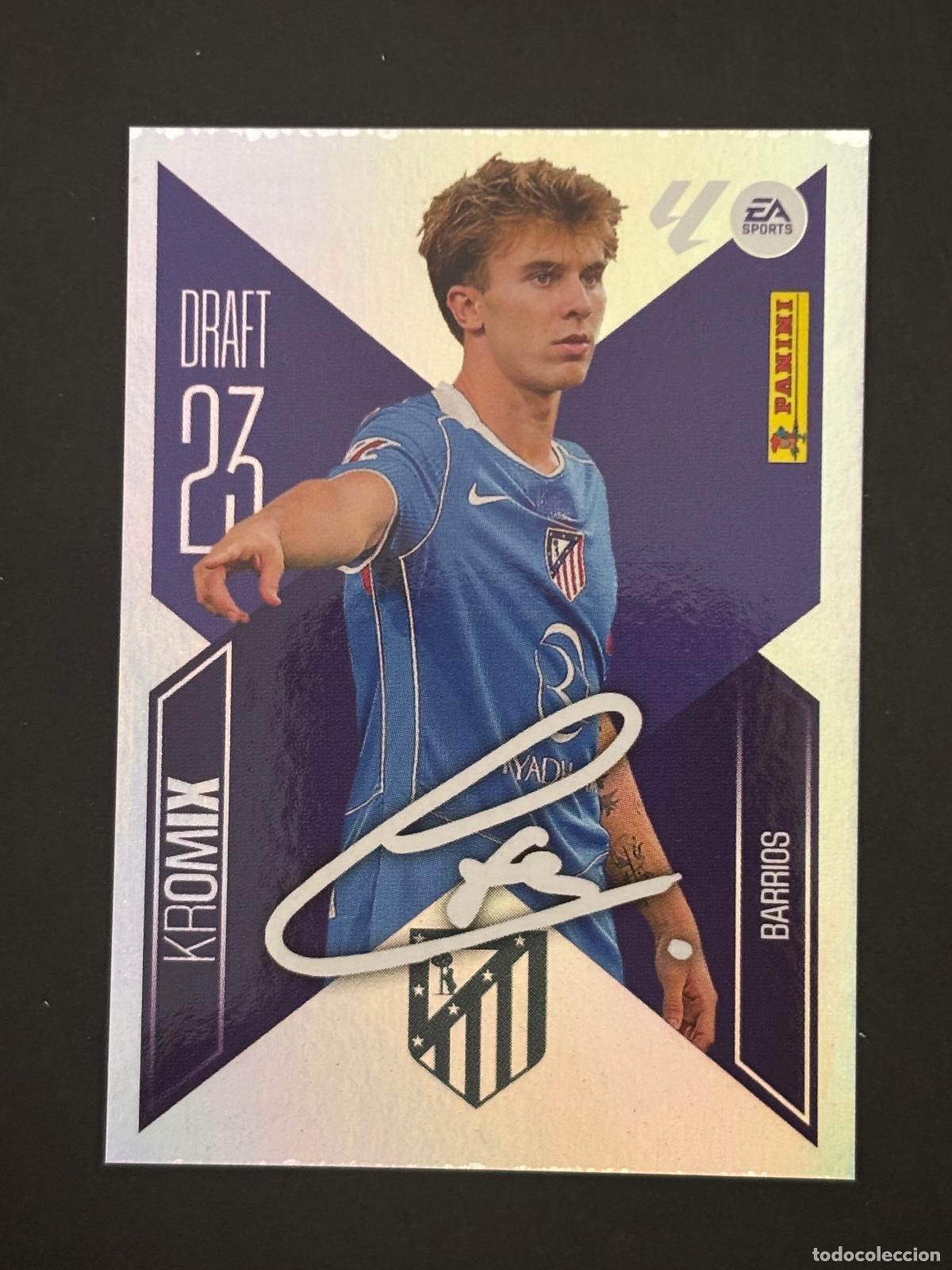 Football Stickers: K3 BARRIOS AT MADRID DRAFT 23 KROMIX LIGA ESTE 26-27 2026-2027 PANINI LALIGA EA SPORTS