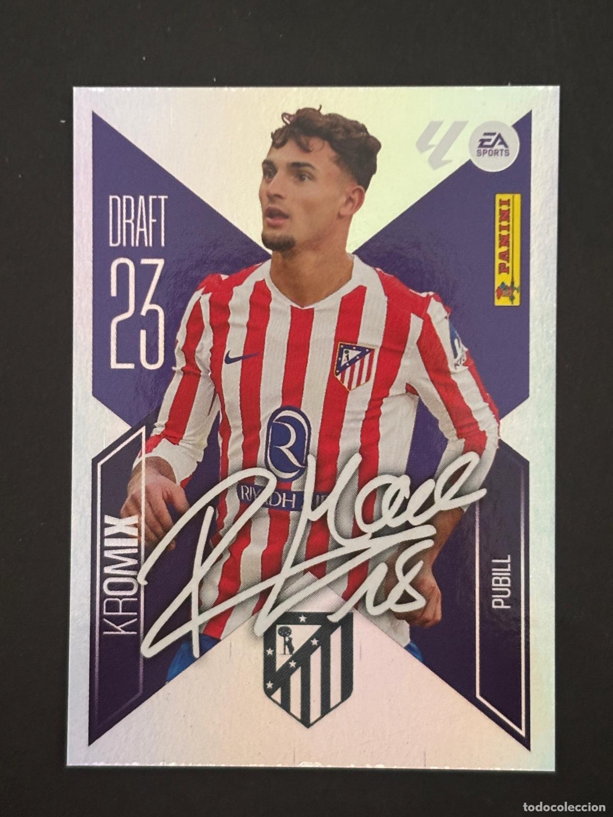 Football Stickers: K19 PUBILL AT MADRID DRAFT 23 KROMIX LIGA ESTE 26-27 2026-2027 PANINI LALIGA EA SPORTS