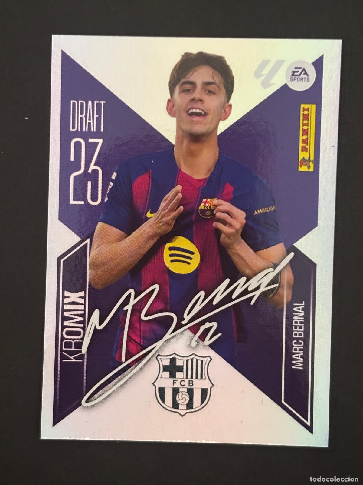 Football Stickers: K15 MARC BERNAL DRAFT 23 KROMIX LIGA ESTE 26-27 2026-2027 PANINI LALIGA EA SPORTS
