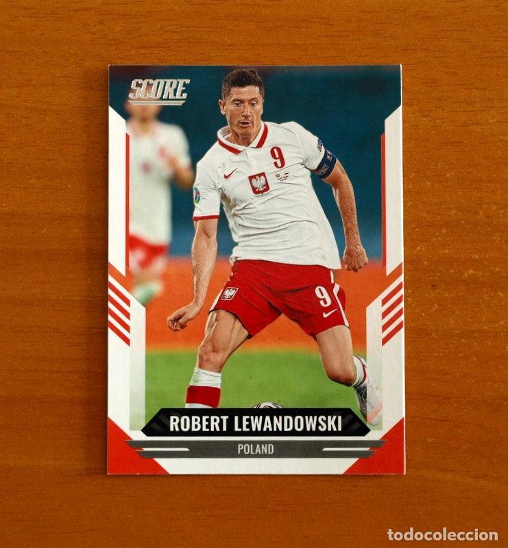 Cromos de f&uacute;tbol: Poland-Polonia -N&ordm; 52 Robert Lewandowski -SCORE SOCCER Panini FIFA-Mundial Qatar- 2021-2022-21-22