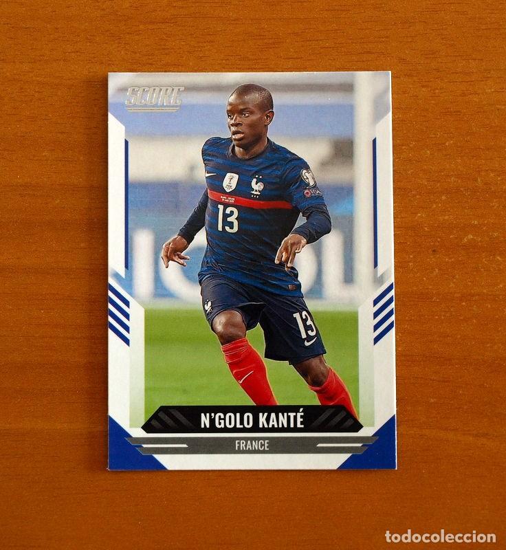 Cromos de f&uacute;tbol: France-Francia -N&ordm; 62 N'Golo Kant&eacute; -SCORE SOCCER Panini FIFA-Mundial Qatar- 2021-2022-21-22