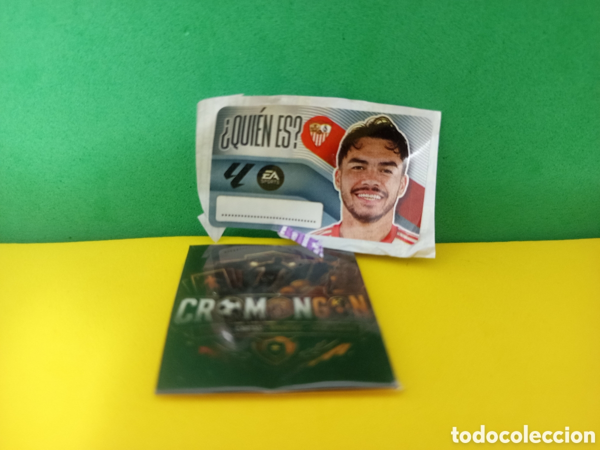 Cromos de f&uacute;tbol: ❇️ CROMO ⚽ CHICLE SUAZO SEVILLA &iquest;QUI&Eacute;N ES? LIGA 2026 2027 26 27 PANINI ❇️