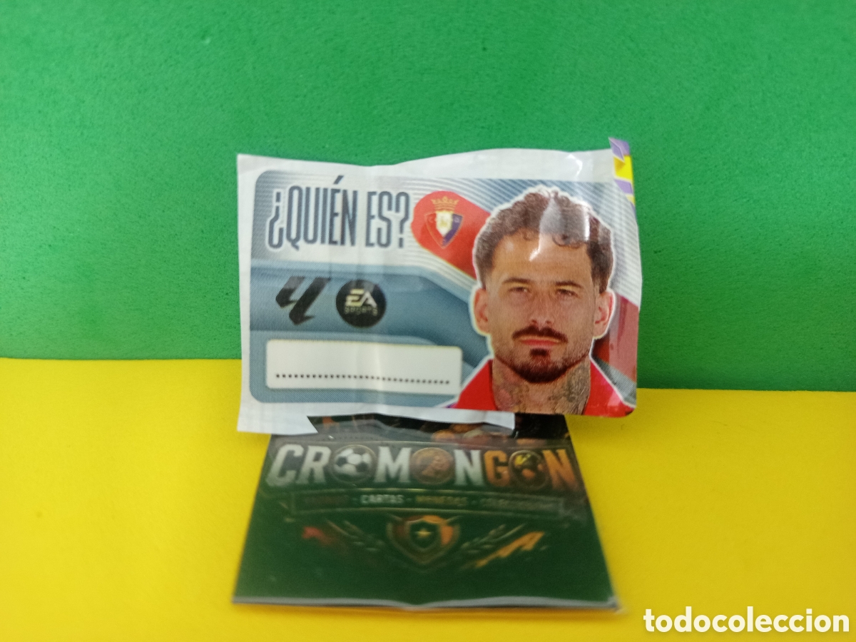 Cromos de f&uacute;tbol: ❇️ CROMO ⚽ CHICLE RUB&Eacute;N GARC&Iacute;A OSASUNA &iquest;QUI&Eacute;N ES? LIGA 2026 2027 26 27 PANINI ❇️