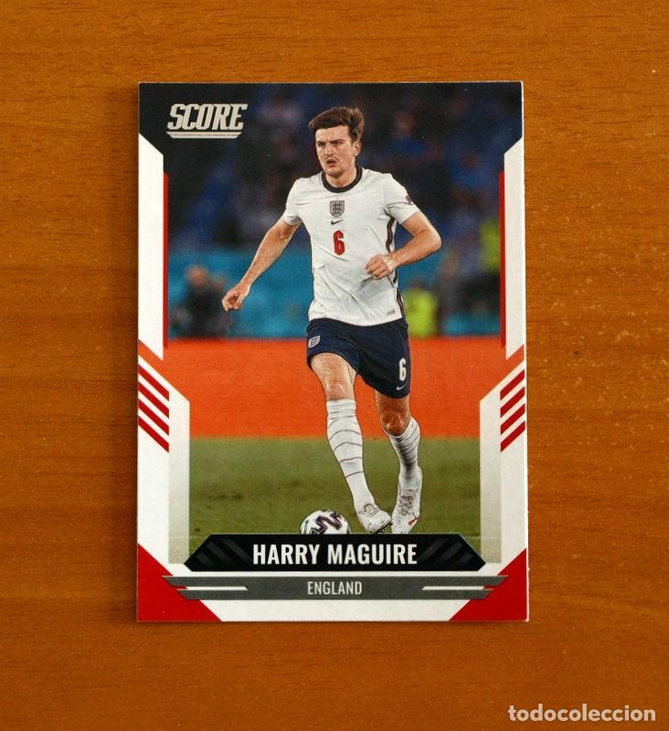Cromos de f&uacute;tbol: England-Inglaterra -N&ordm; 73 Harry Maguire -SCORE SOCCER Panini FIFA-Mundial Qatar- 2021-2022-21-22