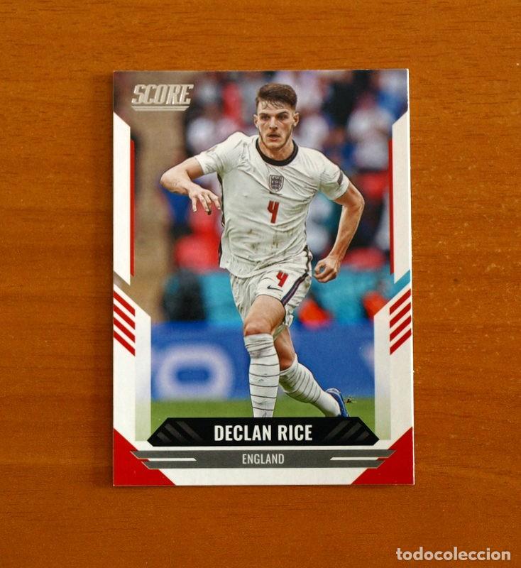 Cromos de f&uacute;tbol: England-Inglaterra -N&ordm; 74 Declan Rice -SCORE SOCCER Panini FIFA-Mundial Qatar- 2021-2022-21-22