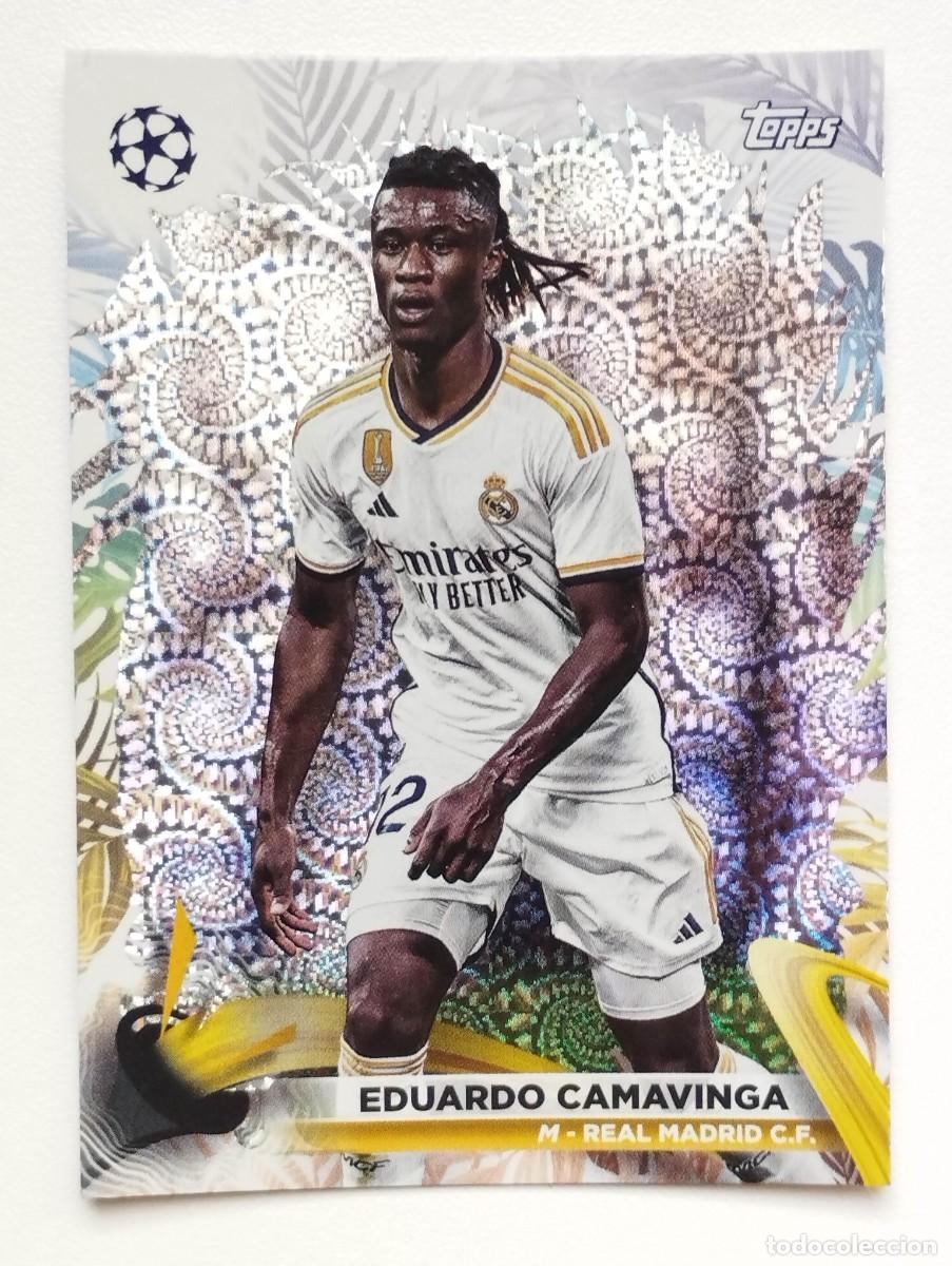 Football Stickers: CROMO CARD TOPPS CARNAVAL CHAMPIONS LEAGUE 2023 2024 23 24 CAMAVINGA 60 REAL MADRID