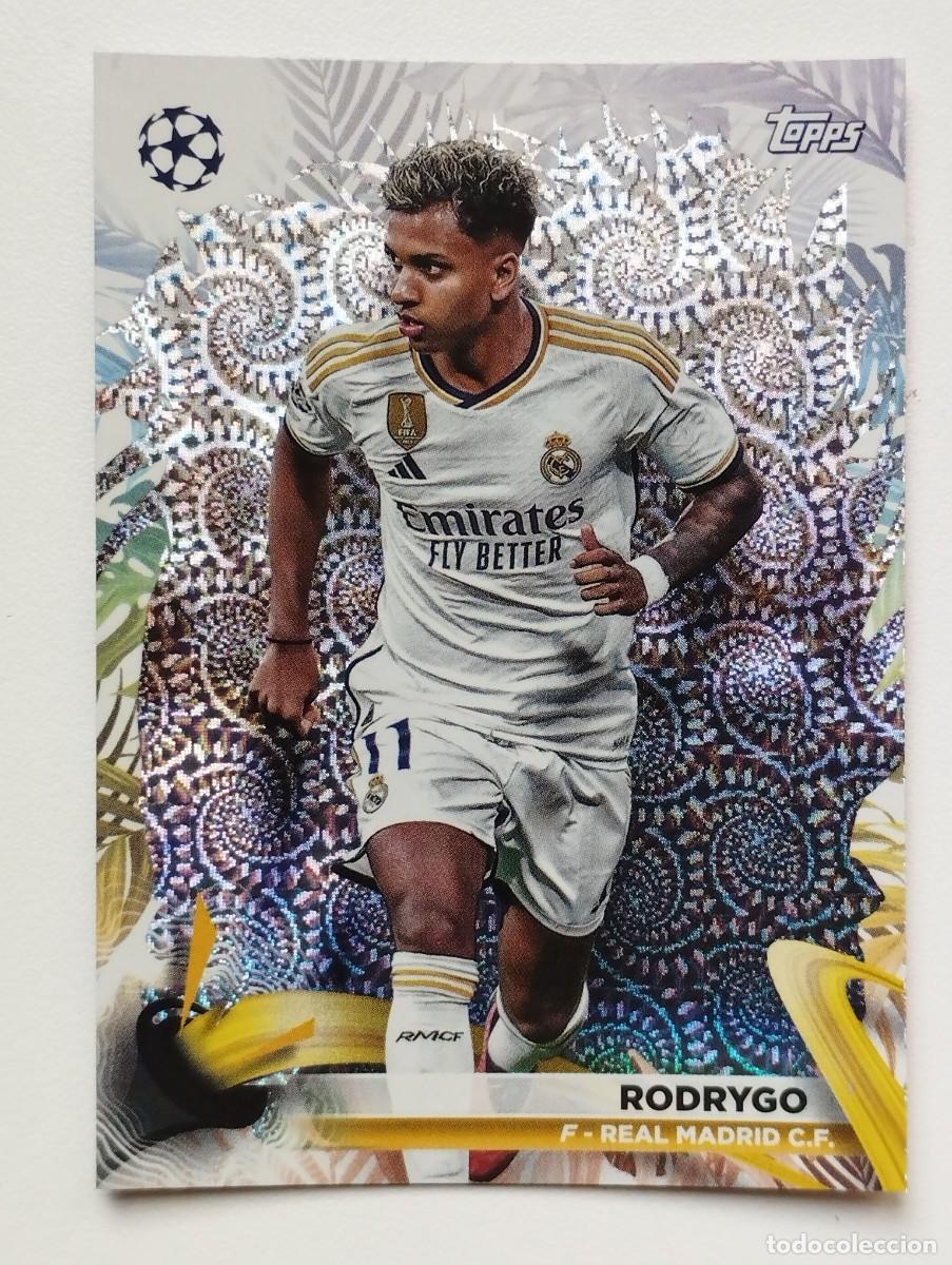Football Stickers: CROMO CARD TOPPS CARNAVAL CHAMPIONS LEAGUE 2023 2024 23 24 RODRYGO 18 REAL MADRID