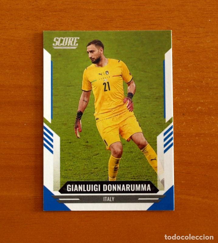 Cromos de f&uacute;tbol: Italy-Italia -N&ordm; 85 Gianluigi Donnarumma -SCORE SOCCER Panini FIFA-Mundial Qatar- 2021-2022-21-22